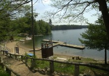 The beaches along Camp Tesomas at 5403 Spider Lake Rd., Rhinelander, in a 2001 file photo. (Photo: Daily Herald Media file photo )