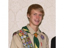 Eagle Scout Rob Nelsen earned all 134 merit badges.