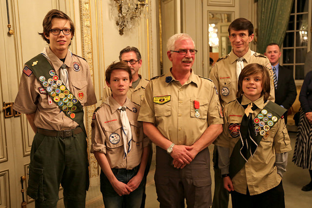 Vince Cozzone and Scouts