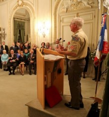 Scout Executive Vince Cozzone Receives Legion of Honour Award