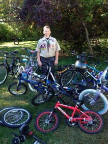 Eagle Project Aims to Spread Bicycle Joy
