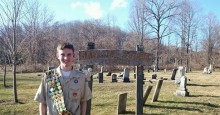Clues to Scout's Past Revealed by Cemetery Restoration Eagle Project
