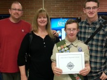Inspiring Young Man Earns Eagle Scout Rank