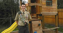 Scout Builds Playground to Help Homeless Kids
