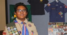 Scout Earns Conservation Hornaday Award for Eagle Project