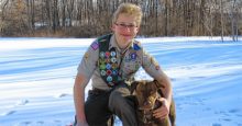 Scout Shows Dogged Determination on Challenging Eagle Project