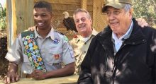 Disabled Bald Eagle Gets New Home Thanks to Aspiring Eagle Scout