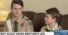 Boy Uses Scout Skills to Save Brother from Drowning