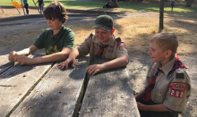 Scouts Stop Wildfire